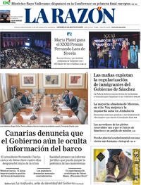 Portada La Razón 2026-05-08