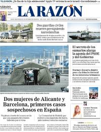Portada La Razón 2026-05-09