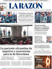 Portada La Razón 2026-05-10