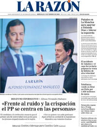 Portada La Razón 2026-02-11