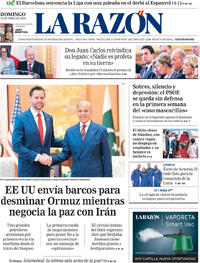 Portada La Razón 2026-04-12