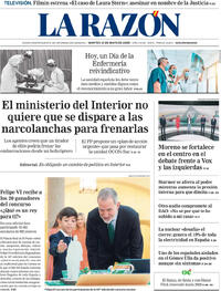 Portada La Razón 2026-05-12