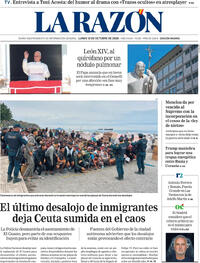 Portada La Razón 2026-10-12