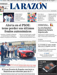 Portada La Razón 2026-09-13