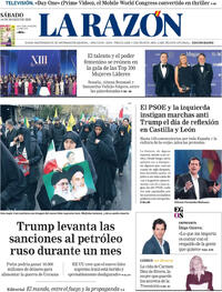 Portada La Razón 2026-03-14