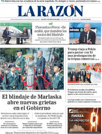 Portada La Razón 2026-05-14