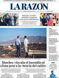 Portada La Razón 2026-07-14