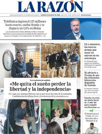 Portada La Razón 2026-05-15