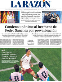 Portada La Razón 2026-07-15