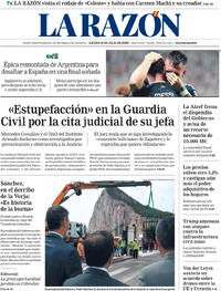 Portada La Razón 2026-07-16