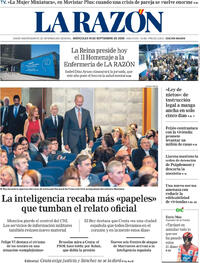 Portada La Razón 2026-09-16