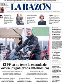 Portada La Razón 2026-01-17