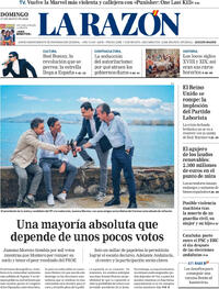 Portada La Razón 2026-05-17