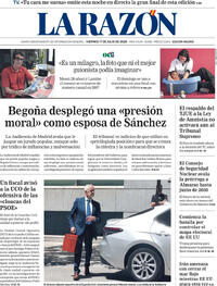 Portada La Razón 2026-07-17