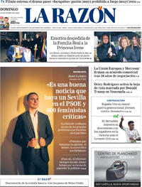 Portada La Razón 2026-01-18