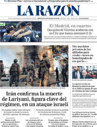 Portada La Razón 2026-03-18