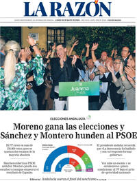 Portada La Razón 2026-05-18