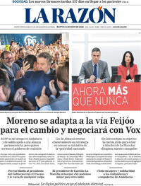 Portada La Razón 2026-05-19