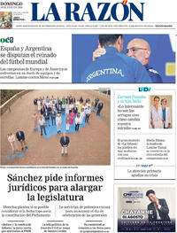 Portada La Razón 2026-07-19