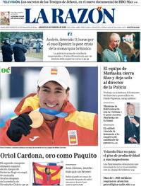 Portada La Razón 2026-02-20