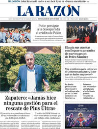 Portada La Razón 2026-05-20