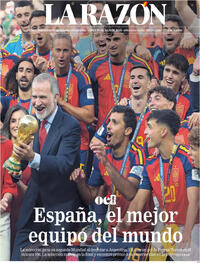 Portada La Razón 2026-07-20
