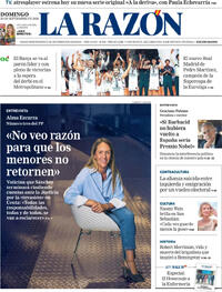 Portada periódico La Razón