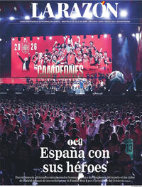 Portada La Razón 2026-07-21