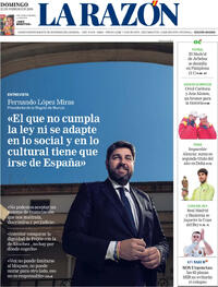 Portada La Razón 2026-02-22