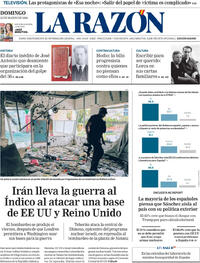 Portada La Razón 2026-03-22