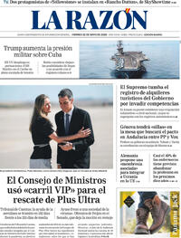 Portada La Razón 2026-05-22