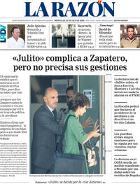 Portada La Razón 2026-07-22