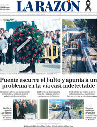 Portada La Razón 2026-01-23