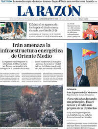 Portada La Razón 2026-03-23