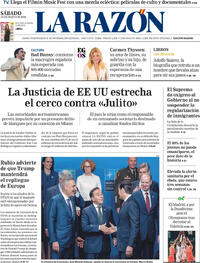 Portada La Razón 2026-05-23