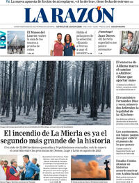 Portada La Razón 2026-07-23
