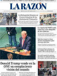 Portada La Razón 2026-09-23