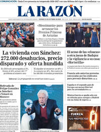 Portada La Razón 2026-10-23