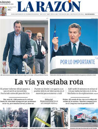 Portada La Razón 2026-01-24