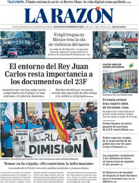 Portada La Razón 2026-02-24