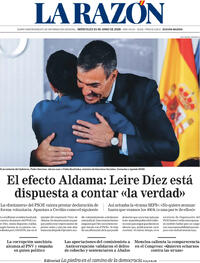 Portada La Razón 2026-06-24