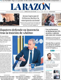 Portada La Razón 2026-07-24
