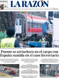 Portada La Razón 2026-01-25