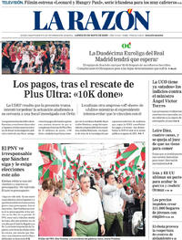 Portada La Razón 2026-05-25
