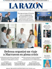 Portada La Razón 2026-08-25