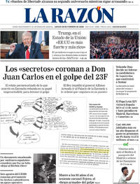 Portada La Razón 2026-02-26