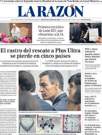 Portada La Razón 2026-05-26