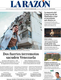 Portada La Razón 2026-06-26