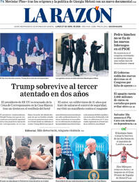Portada La Razón 2026-04-27