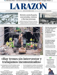 Portada La Razón 2026-01-29